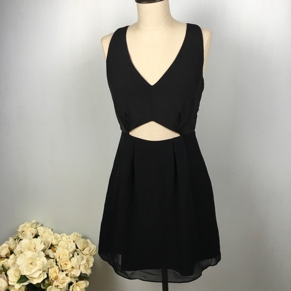 BCBGeneration Dresses & Skirts - BCBGeneration Black Cut Out Dress Size 0
